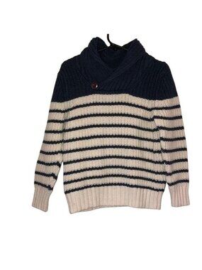 BabyGap Navy & Cream Striped Toddler Sweater 4 Years